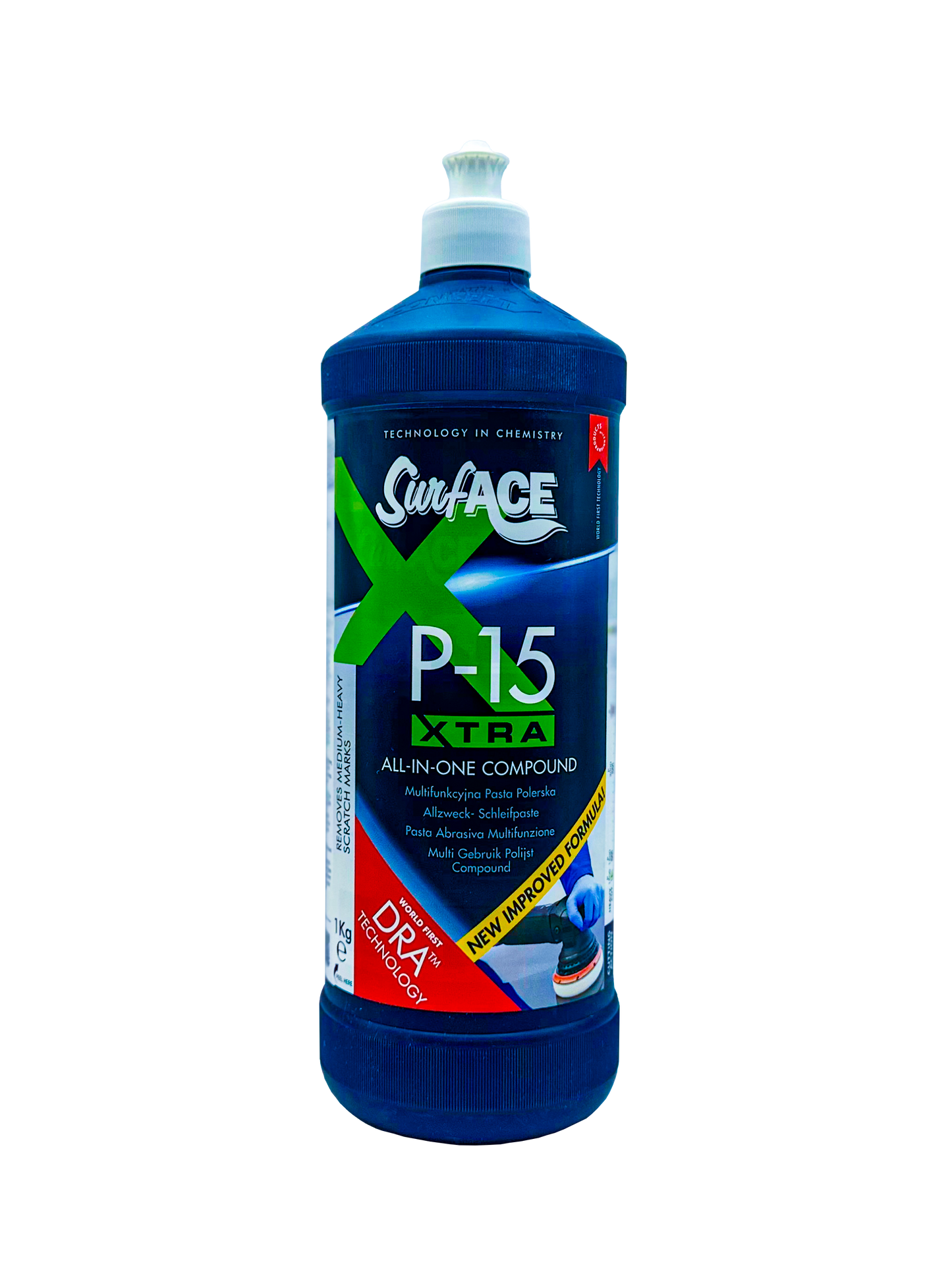 Poliravimo pasta: "Surface P-15" ALL IN ONE COMPOUND