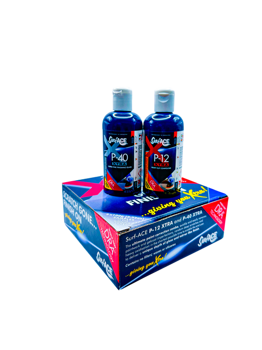 Surface P12 (100g) + P40 (100g) poliravimo pastų rinkinys