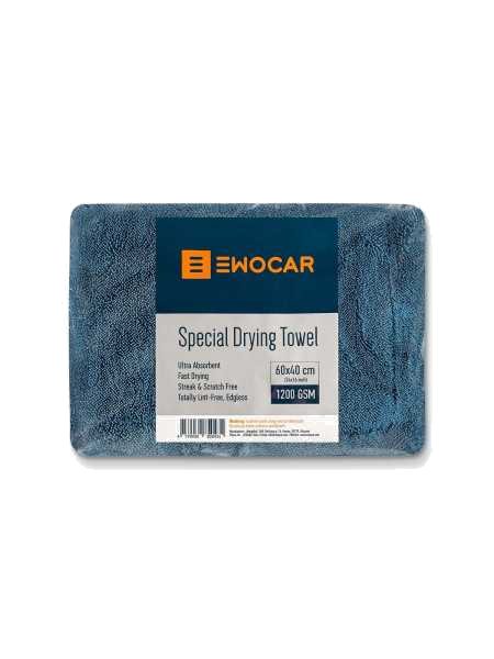 „EWOCAR“ Special Drying Towel 1200 GSM - sausinimo šluostė