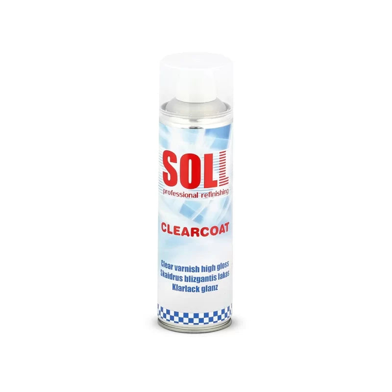 SOLL Akrilinis bespalvis lakas,aerozolyje 500ml
