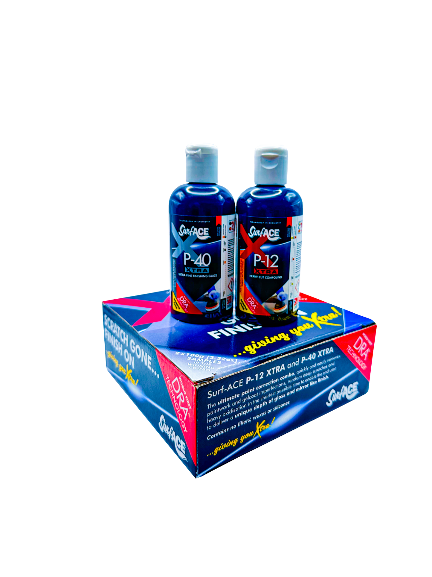 Surface P12 (100g) + P40 (100g) poliravimo pastų rinkinys