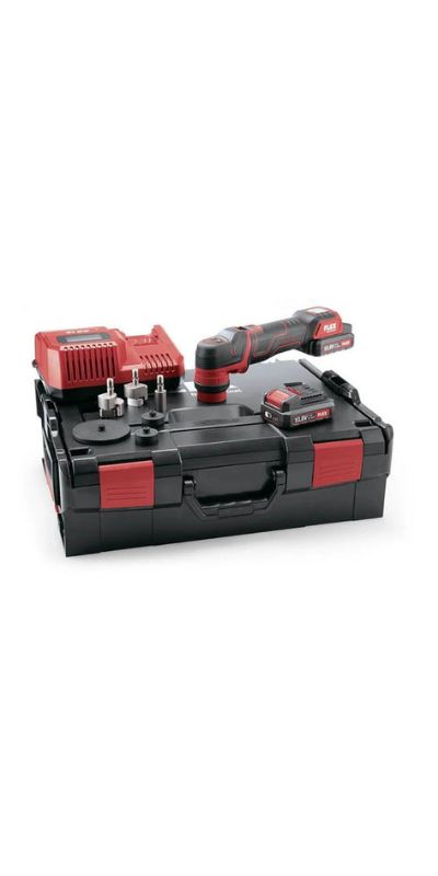 FLEX PXE 80 10,8-EC/2,5 Set - orbitinės, akumuliatorinės poliravimo mašinėlės rinkinys