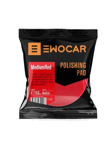 EWOCAR MediumRed - vidutinio kietumo poliravimo padas