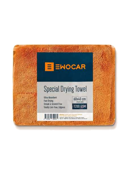 „EWOCAR“ Special Drying Towel 1200 GSM - sausinimo šluostė