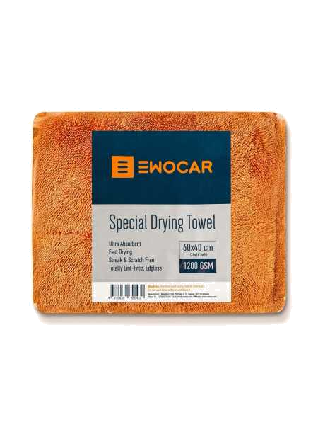 „EWOCAR“ Special Drying Towel 1200 GSM - sausinimo šluostė