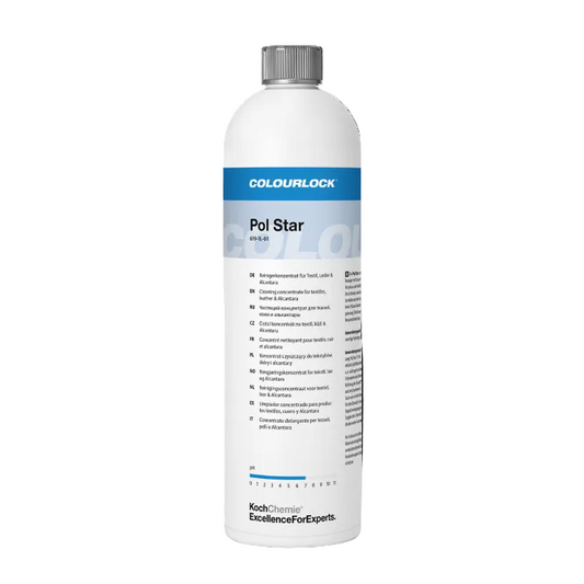 KOCH CHEMIE
KOCH CHEMIE Tekstilės ir odos valiklis KOCH CHEMIE Pol Star 1L